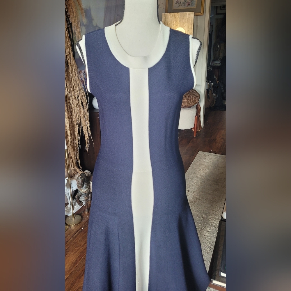 Kate Spade New York Scoop Neck Midi Length Dress